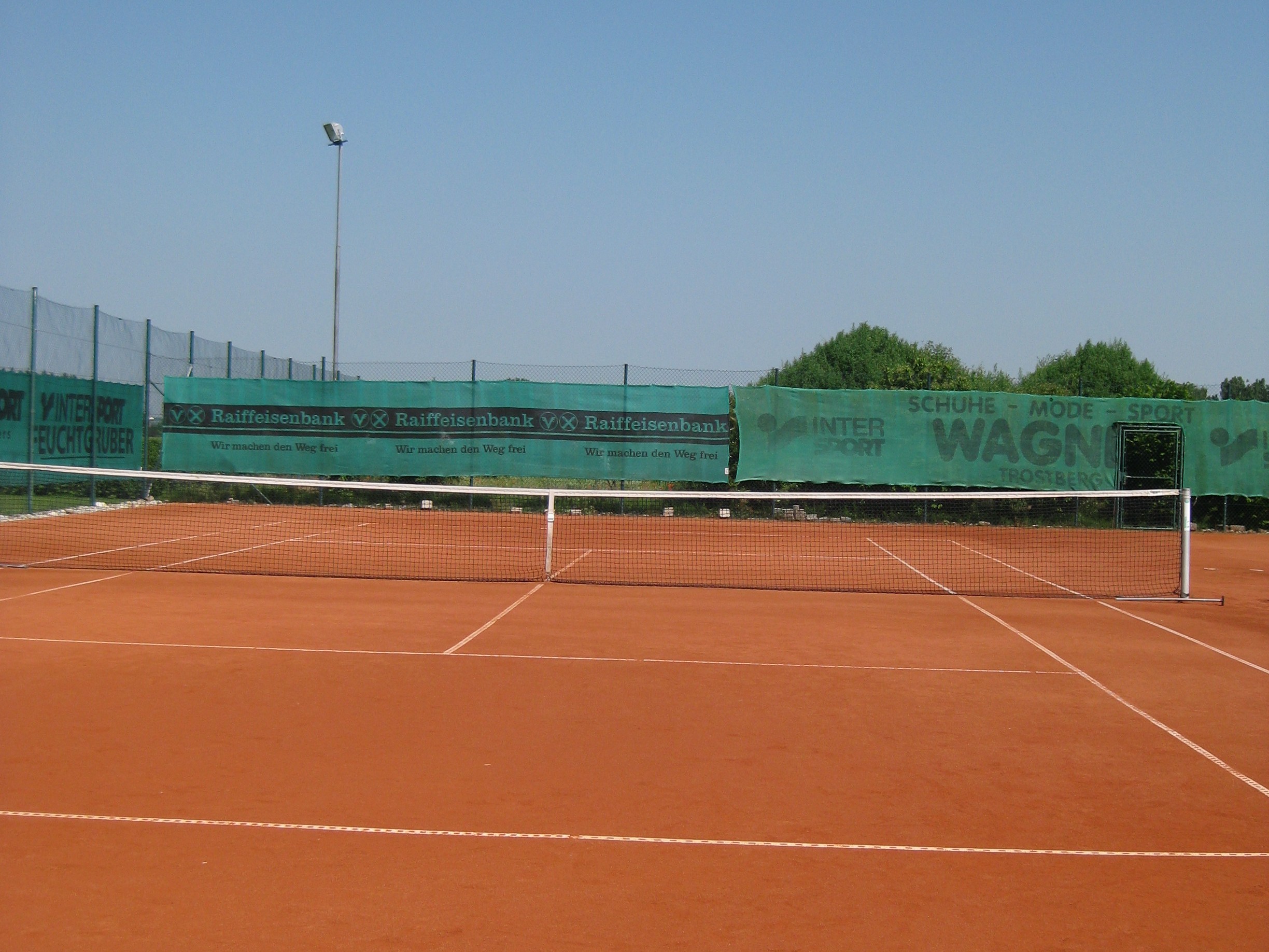 Bild des Tennisplatzes